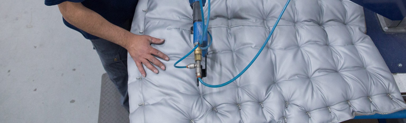 Air mattress thermal insulation clearance